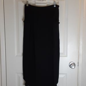 MaxStudio Black Maxi Skirt Size Small